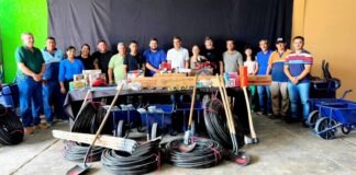 BAROT HIZO ENTREGA DE HERRAMIENTAS EN LOS ALTOS A DELEGADOS COMUNALES Y ÄREAS DEL MUNICIPIO
