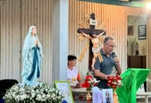 Celebraciones en honor de la Virgen de Lourdes en la parroquia Jesús Niño