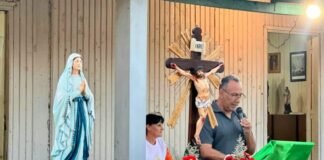 Celebraciones en honor de la Virgen de Lourdes en la parroquia Jesús Niño