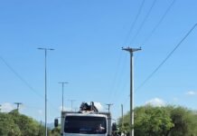 Continúan los trabajos de fresado en Av. Los Legisladores