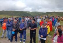 Diez años peregrinando al encuentro de la Madre del Valle en los cerros de Humaya