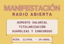 Docentes autoconvocados comenzarรก con protestas por mejoras salarialesย