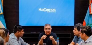 El Gobernador se reunió con los intendentes de Tinogasta y Fiambalá por la crisis del sector vitivinícola