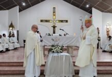 El padre Julio Quiroga del Pino es el nuevo párroco de Santa Rosa de Lima