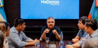 Jalil analizó con intendentes la crisis vitivinícola en Tinogasta y Fiambalá