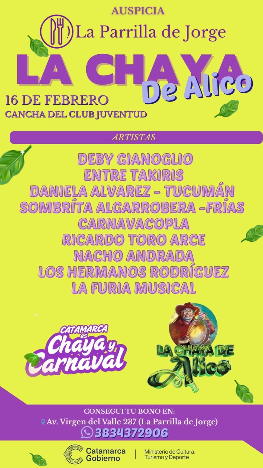 La Chaya de Alico celebra sus 10 años con una gran fiesta popular en el Club Juventud