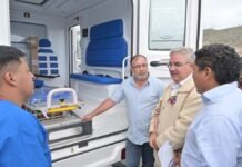 Laguna Blanca recibió una ambulancia 4×4 para acceso a zonas complejas