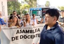 Los Docentes Autoconvocados llaman a marchar a Casa de Gobierno