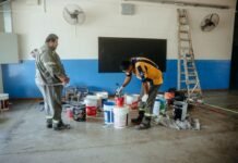 Puesta a punto: La Capital intensifica las obras en las escuelas municipales para el ciclo lectivo 2026