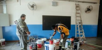 Puesta a punto: La Capital intensifica las obras en las escuelas municipales para el ciclo lectivo 2026