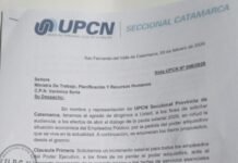 UPCN Catamarca presentó nota solicitando apertura de diálogo salarial 2026