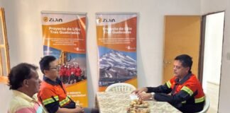 Zijin-Liex firmó un acuerdo marco de colaboración con el Consorcio de Regantes de Fiambalá