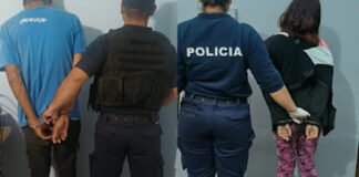 Arrestaron a dos personas por un robo en un local comercial