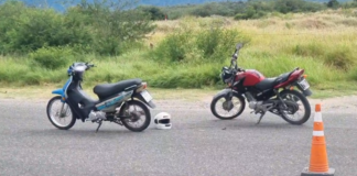 Choque entre dos motos en el barrio Antinaco: piden mayor señalización en la zona