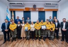Concejo Capitalino: Reconocieron a brigadistas catamarqueños que combatieron incendios en la Patagonia