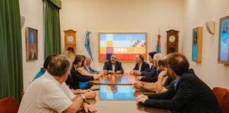 El Gobernador recibió a autoridades de la CAMARCO para analizar la situación del sector