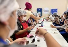 Exitoso taller de elaboración de Huevos de Pascua para jóvenes emprendedores