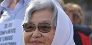 Falleció María Takara de Oshiro, Madre de Plaza de Mayo y referente nikkei