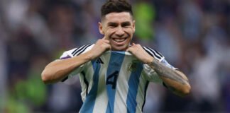 Gonzalo Montiel se desgarró y quedó afuera de la Selección