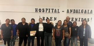 La ministra de Salud visitó Andalgalá y mantuvo un encuentro con el equipo sanitario