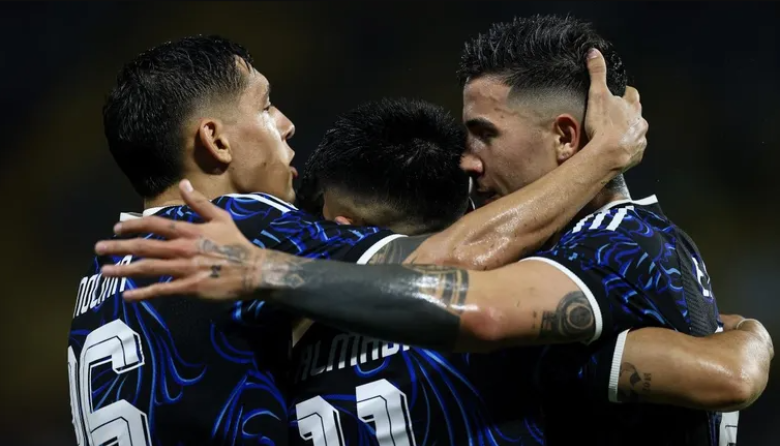 La Selección argentina le ganó 2-1 a Mauritania en un discreto amistoso en La Bombonera