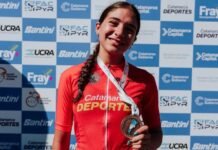 Maite Ovejero logró el primer podio para Catamarca en el Argentino de Ruta
