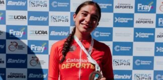 Maite Ovejero logró el primer podio para Catamarca en el Argentino de Ruta