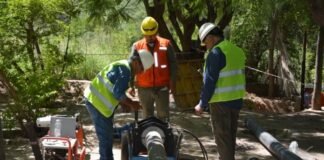 MARA avanza en obra clave para fortalecer el abastecimiento de agua a los vecinos de Choya