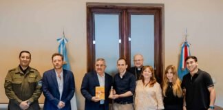 Nahuel Gallo ya está con su familia en Catamarca y fue recibido por el Gobernador