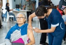 Nuevo puesto de vacunación en el Paseo del Peregrino