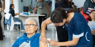 Nuevo puesto de vacunación en el Paseo del Peregrino