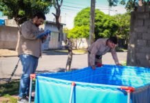 Refuerzan operativos contra el dengue con control focal en barrios de la Capital