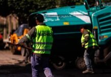 Se puso en marcha el Plan Integral de Recuperación Vial en Capital