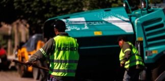 Se puso en marcha el Plan Integral de Recuperación Vial en Capital