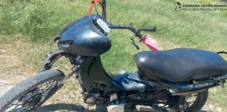 Secuestran una motocicleta con pedido judicial en Valle Chico