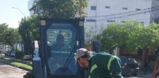 Trabajos de fresado en Av. Mariano Moreno: tránsito interrumpido en el corredor Norte–Sur