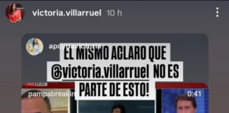 Villarruel ironizó por el viaje de la esposa de Adorni a Nueva York