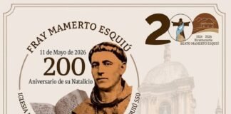 Celebraciones por el Bicentenario del Nataliciodel Beato Esquiú en el templo franciscano