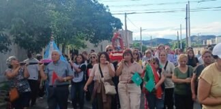 Cierre de las fiestas patronales en honor de San Expedito