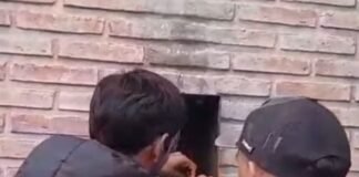 Edificio municipal de Valle Viejo con una conexión eléctrica irregular
