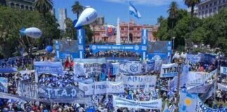 La CGT marcha contra el Gobierno nacional y reclama un “cambio de rumbo”