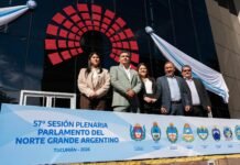 La delegación del Senado de Catamarca participó de la 57° Sesión Plenaria del Parlamento del Norte Grande