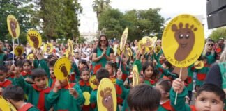 Los jardines municipales homenajearon a la Virgen del Valle en el tradicional “Vallecito”