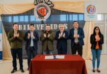 Se firmó el convenio para el By Pass en Fiambalá y avanza la pavimentación urbana en todo Tinogasta