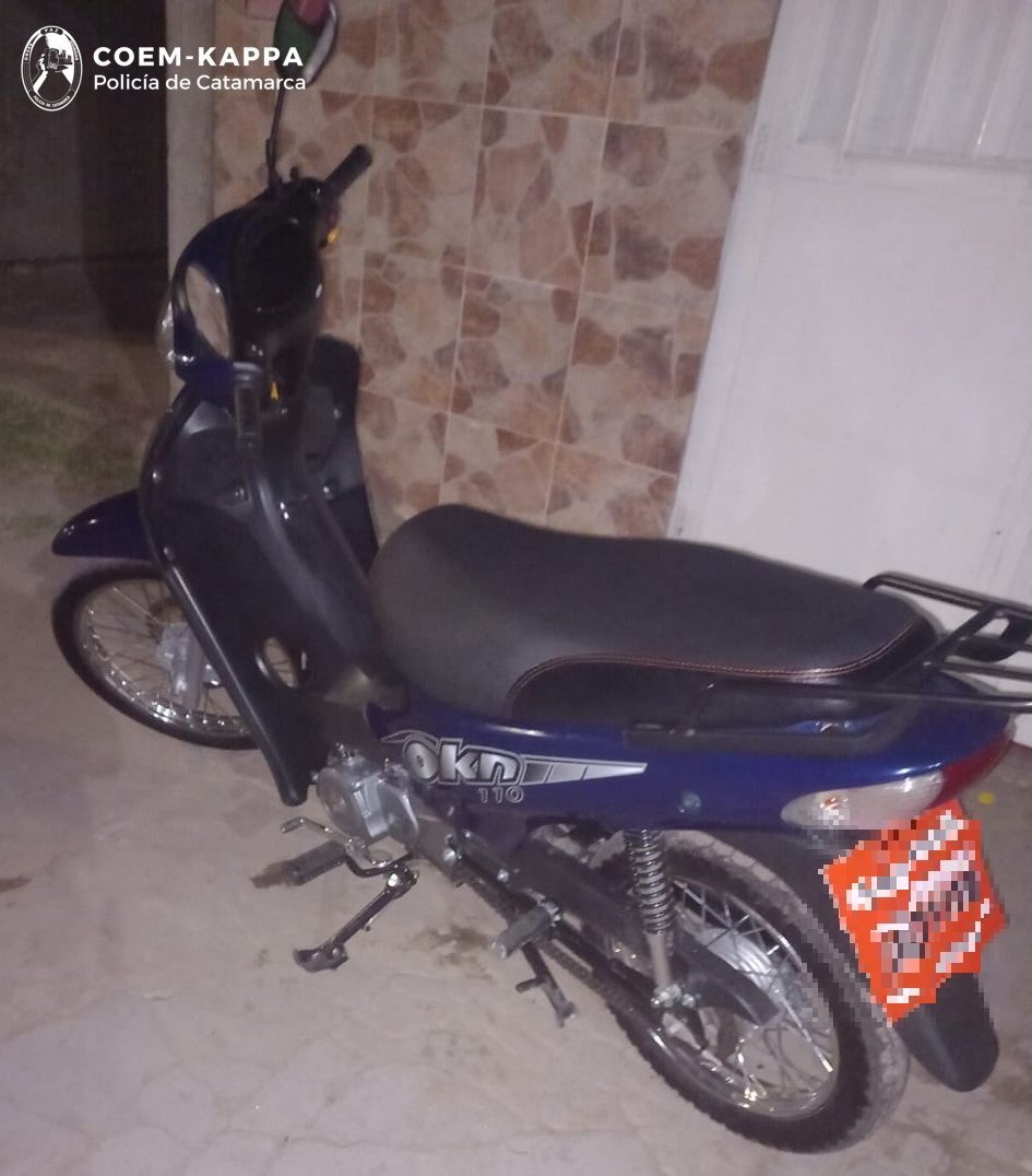 Un detenido por el intento de robo de una motocicleta en el norte de la Capital
