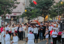 Vía Crucis por calles del casco céntrico con meditaciones del Beato Esquiú