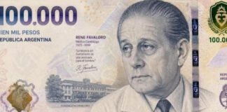 A PARTIR DE JUNIO COMENZARÁ A CIRCULAR EL NUEVO BILLETE DE $ 100.000.