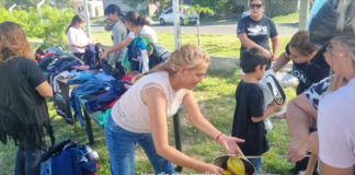 Catamarca Despierta Solidaria llevó abrigo y esperanza al Loteo Parque Sur