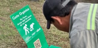 Instalaron un sistema de abono orgánico para residuos de mascotas en el Parque Adán Quiroga