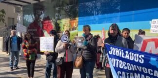 Jubilados Autoconvocados se manifestaron en PAMI